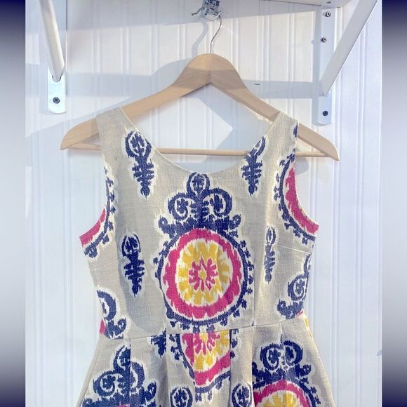 Meg Shop Fit & Flare Mini Dress Cotton Sz S - Picture 3 of 8